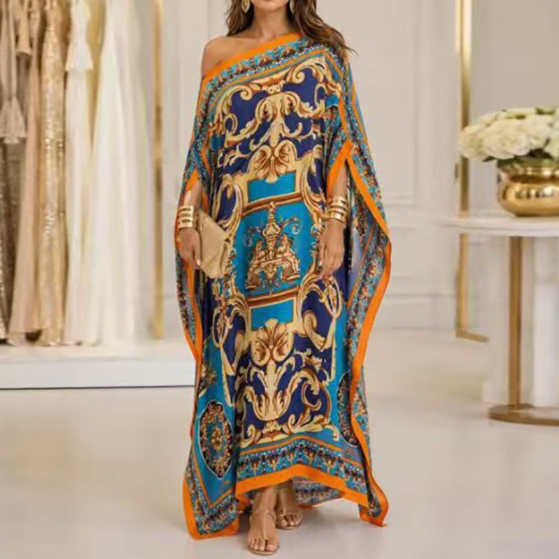 Boho sukienka plażowa dla kobi – Cover Up Kaftan recenzja i cena