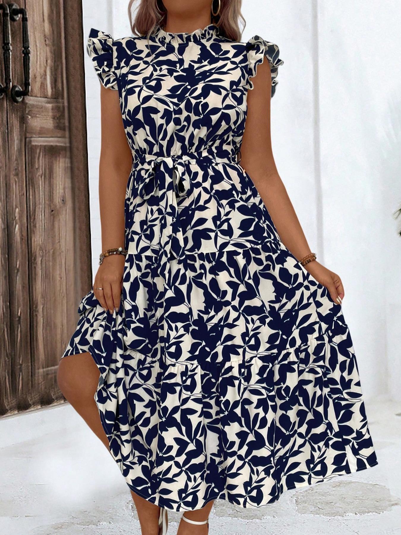 Sukienka plus size w kwiaty z  – Romper Floral Print recenzja i cena