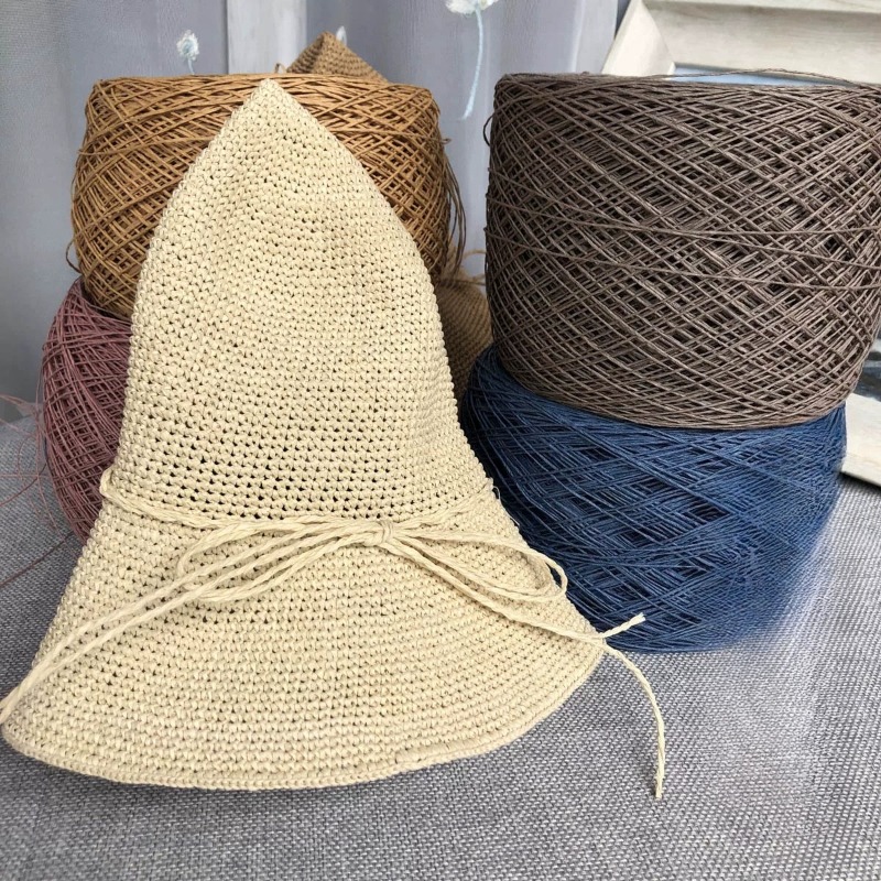250g Bardzo Cienkiej Bawełnian – Crochet Bag Raffia recenzja i cena