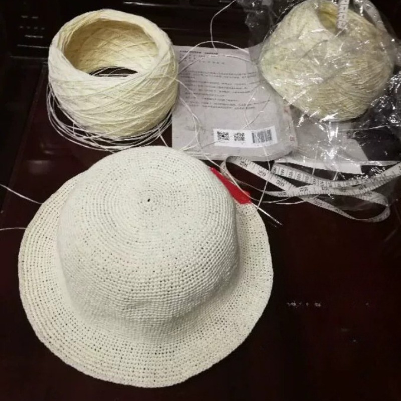 250g Bardzo Cienkiej Bawełnian – Crochet Bag Raffia recenzja i cena