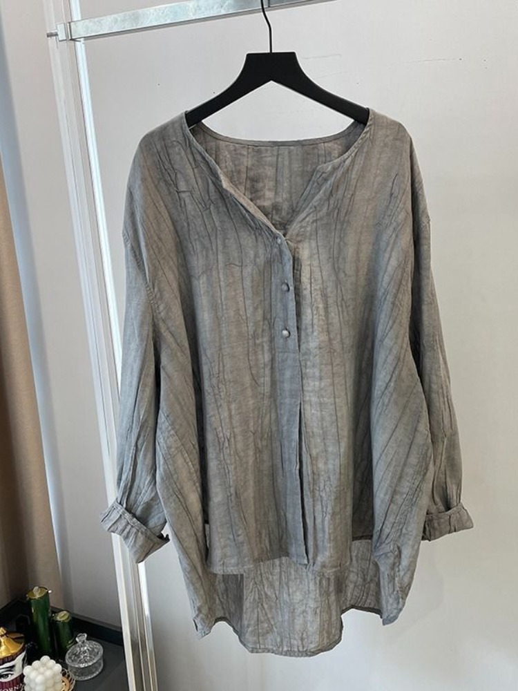 Elegancka składana szara koszu – Linen Pant Wide recenzja i cena